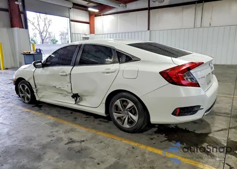 2019 Honda Civic Lx from USA, damaged, VIN 19XFC2F69KE207392